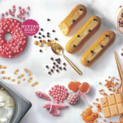 Crispearls (perlas de chocolate y galleta crujiente)